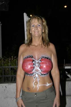 Body Painting 2005 photo - Duval Street, Key West